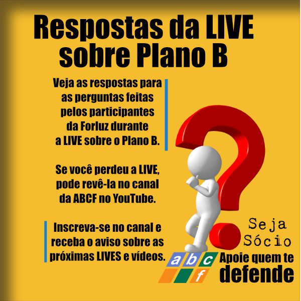 LIVE-Plano B-Forluz